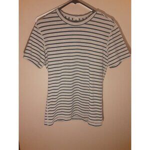 Ladies Lululemon striped short sleeve top